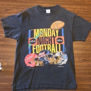 Vintage Budweiser Monday night football shirt